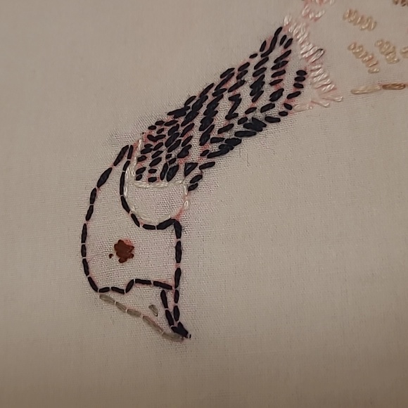 Vintage Hand Stitched Hawaii State Bird & Flower - Picture 2 of 16